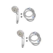 2Sets Abnehmbarer Duschkopf Set Mit Praktischem Design
