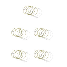 30Pièces Cordes De Guitare Universelles Métal Durable Multi Couleur