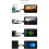 Monitor LCD (H) de 7 Polegadas com Tela Sensível Ao Toque IPS 1024x600 e Case para Raspberry Pi, Jetson , PC e Consoles de Jogos 4