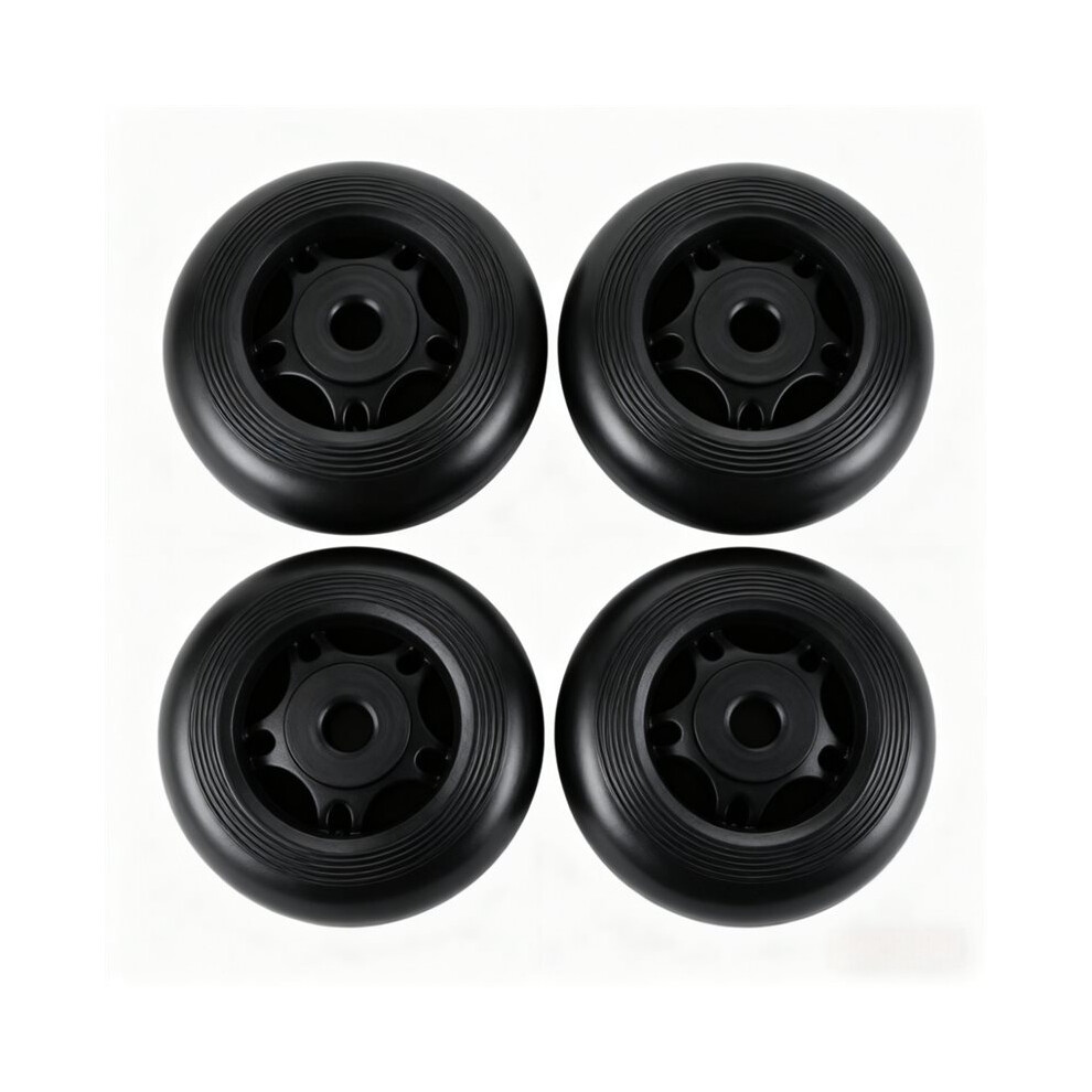 Tauoh 4Pcs Fitness Equipment Wheels For Exercise Bikes Treadmill Walking Machine, 70Mm Diameter, 8Mm Inner Hole