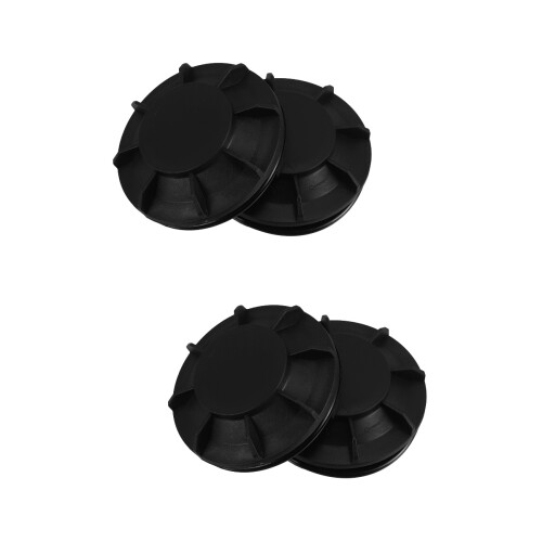 4Stk Schwarze ABS Rückhaube Für Schutz