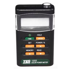 Neue TES-1333 Solarstromzähler, Digitaler Strahlungsdetektor TES1333, Solarzellen-Energietester