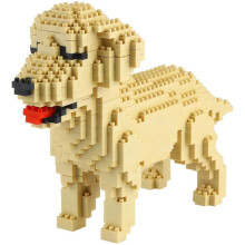 Bloques de construcción para perros pequeños, minijuguetes para mascotas, 950 piezas, Kljm-02