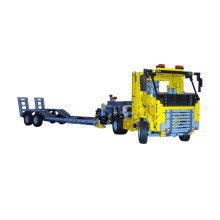 MOC-3196 42009 C-Model Tieflader Camión Bloques de Construcción Juego de Vehículos de Mercancías Ladrillos