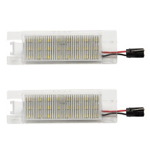 2pcs LED License Plate Lights for Nuovo Doblo 263 2009-2014 Seicento 187 1998-2010 GM20944894