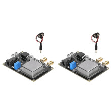 2X Konstante Temperatur 10 MHz OCXO Frequenzreferenzquelle Sinuswelle Rechteckwelle Frequenztrimm-Referenzmodul