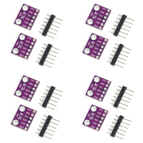 8PCS BME280 3.3V Sensor Module Atmospheric Pressure Temperature Humidity Sensors I2C SPI Breakout GY-BME280