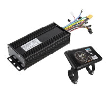 36V 48V 52V 45A Borstlös Motor Trelägeskontroller + UKC1 Display Kit för Modifiering Av El Mountainbike Scooter
