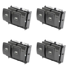 4X Car Power Window  Control Button 5JB959858B for  Rapid  Toledo 2013 2014 2015 6V0959858A LHD