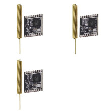 3X LoRa Wireless Transceiver Module 433M Long-Distance RF Transparent Communication SX1278