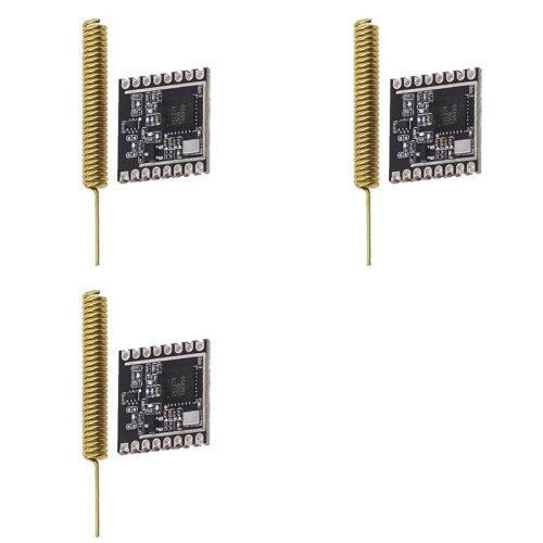 3X LoRa Wireless Transceiver Module 433M Long-Distance RF Transparent Communication SX1278