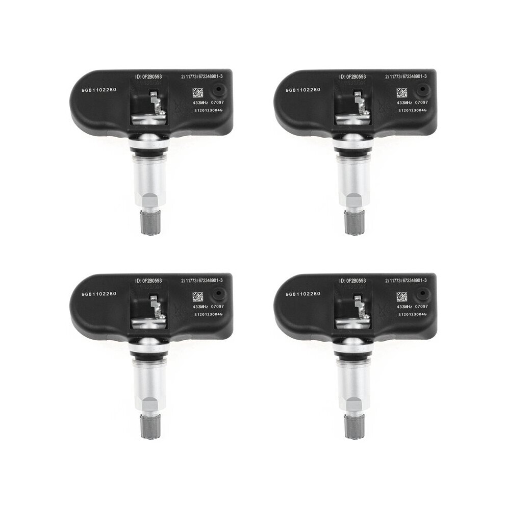 4X 9681102280 Tpms Tire Pressure Sensor 433Mhz For 407 207 307 607 508 807 For C4 5 6 7 8 6032556350104