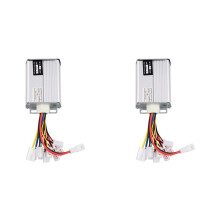 2X Elektrofahrrad-Bürstenregler, 48 V, 1000 W, Elektroroller-Regler, Bürsten-Gleichstrommotor-Drehzahlregler