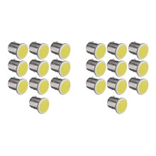 20pcs White 1156 BA15S P21W Led Car LED 1156 Lamp COB 12 SMD 12V Voltage