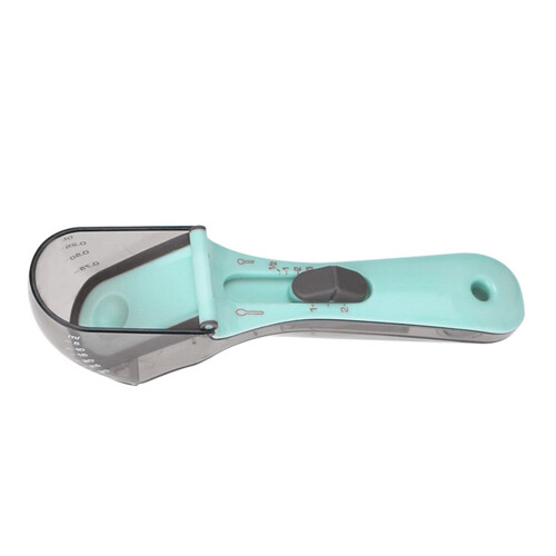 Pet Food Measuring Scoop with Scale ABS Adjustable
