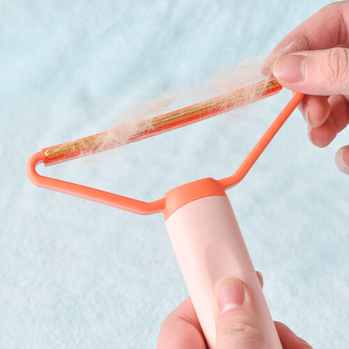 Double-Sided Pet Hair Remover, 5.3in, PP/Copper 2
