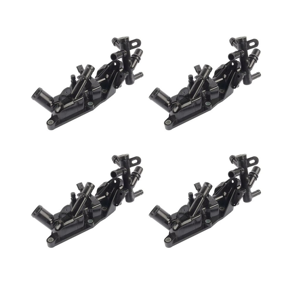 4X 110608635R Thermostat Spout Thermostat Housing For Clio Iv Capture Grand Scenic Iii Kangoo Megane 4711904305370
