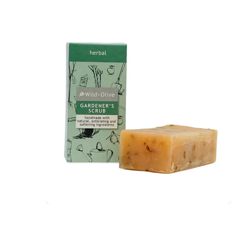 Wild Olive Gardeners Herbal Soap Scrub