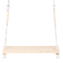Chicken Swing Toy for Coop Natural Safe Wooden Accessories Large Durable Perch Ladder for Poultry Run Rooster Hens