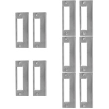 10Stk Türschließbleche Rostfreiem Stahl Türverstärkung Set