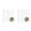 60Pcs Secure Plastic Glass Clips Clear Wardrobe Cabinet Mirror Holders 1