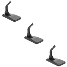 6PiÚces Porte Maquette Avion Support Plastique Noir Usage Décoratif