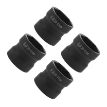 4Pièces Kit Douilles Impact Acier 45# Noir Pour /dévisser Auto