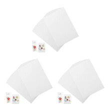 450Stk Weißes Cardstock Papier Für Aquarell Zeichnungen Und DIY