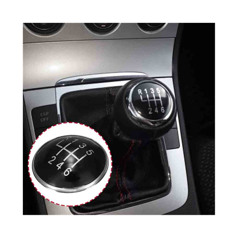 6 Speed Manual Car Gear Shift Knob Cap Cover For V Mk5 2003-2009 6033687908646