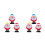 6Pcs Lovely Assorted Wind-Up Toys Xmas Stocking Stuffers 1