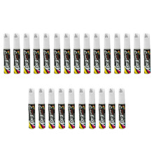 25Stk Auto-Lackreparaturstift Weiß Scratch Remover Kunststoff Pen