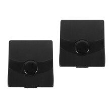2Pièces Boîte De Rangement Étanche Pour Anches D’oboe En ABS Noir