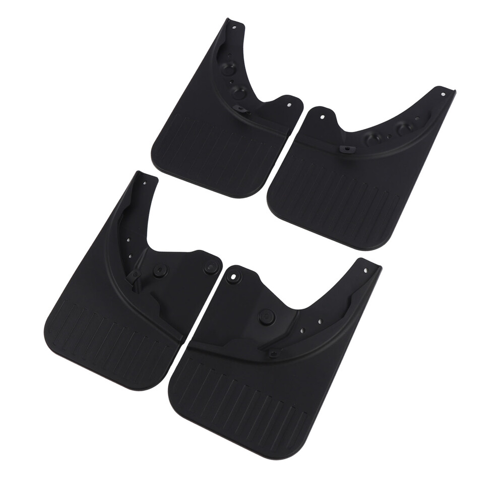 4Pcs Car Mudguards For Tacoma 2024 Front Rear Splash Guards Set Black 6951384439228