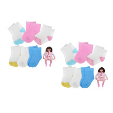 12Paare Leichte Puppensocken Aus Stoff Doll Kostüm Accessoires
