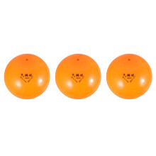 3Stk Inflatable Soft Volleyball PVC Für Indoor Training Orange
