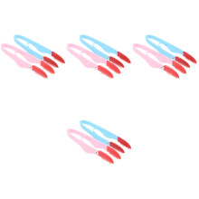 8Stk Kompakter Augenkamm Abs+silikon Pflege Für Katzen