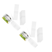 2000Pièces Film Thermorétractable Transparent Pour Bouteilles En Pet