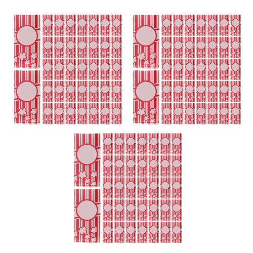 300Stk Popcorn Papiertüten Ölresistent Für Partys Und Snacks