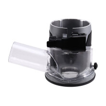 Adjustable Aluminum Alloy Plunge Router Base with Dust Collection for Trimming Machine, Enhanced Stability Engraving