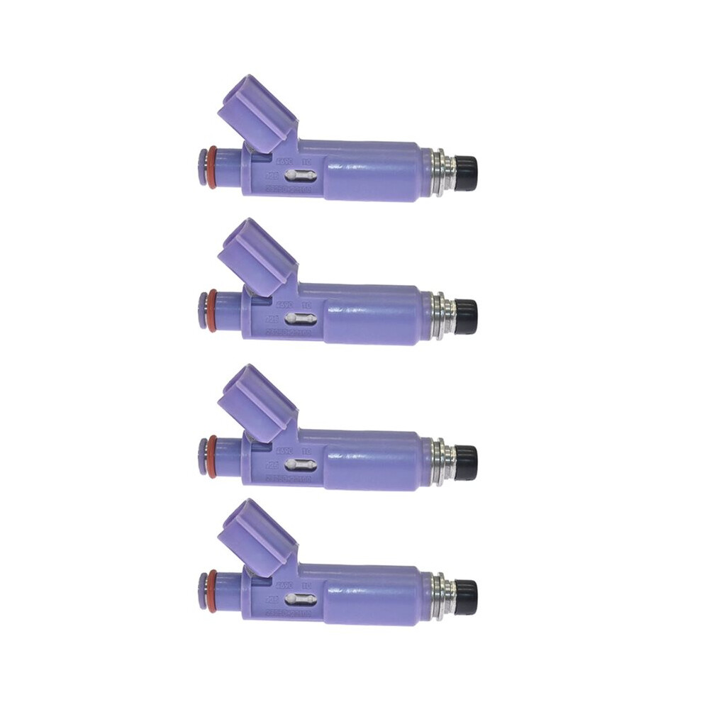 4Pcs Fuel Injector 23250-22100 23209-22100 For Mr2 Celica Avensis Vvti 1.8 16V 1Zz-Fe 4712875830328