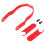 For  1S Pro2 Electric Scooter Rear  Support Mudguard Replacement Wheel Bracket Parts Accessories Red 1