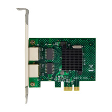 Tarjeta de Red BCM5720 PCIE X1 Gigabit Ethernet Servidor de Puerto Dual Tarjeta Adaptadora de Red Compatible con WOL PXE VLAN