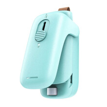 Sellador de Bolsas con Cuchillo para Cortar Chips de Bocadillos, Sellador de Bolsas de PláStico, Sellado TéRmico con Cortador,  Sellador