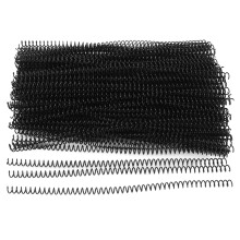 Reliure spirale pour rapports, dos en plastique, pas de 4:1, format A4, 8 mm, rotation Ă 360 pour un changement de page fluide, surface enduite de
