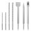 Tungsten Carbide Drill Cutter Set Precision Round Shank Bits for Masonry and Concrete 1