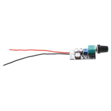 5V 12V Controlador de Velocidad del Ventilador PWM Ajustable + Interruptor de Perilla 2/3 Cable Regulador de Velocidad del Ventilador ReduccióN de