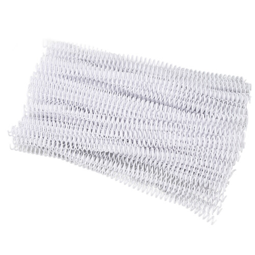 100 A4 Spiral Binding Spines 8mm White