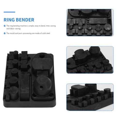 Ring Bending Tool Set, Ring Earring Bending Tools Multi-Functional Jewelry Ring Bending Machine Jewelry Repair Tool 2