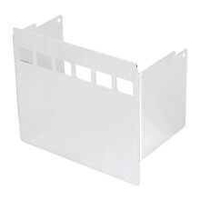 Motorcycle Chrome Square Battery Box Cover for Dyna Low Glide FXS Super Glide FXR FX 1973-1986 Battery Side Cover
