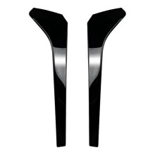 Pour MK2 R- 2017-2023 Noir Brillant Aileron de Lunette ArrièRe de Voiture Garniture de Couverture D'Aile LatéRale Accessoires de Voiture